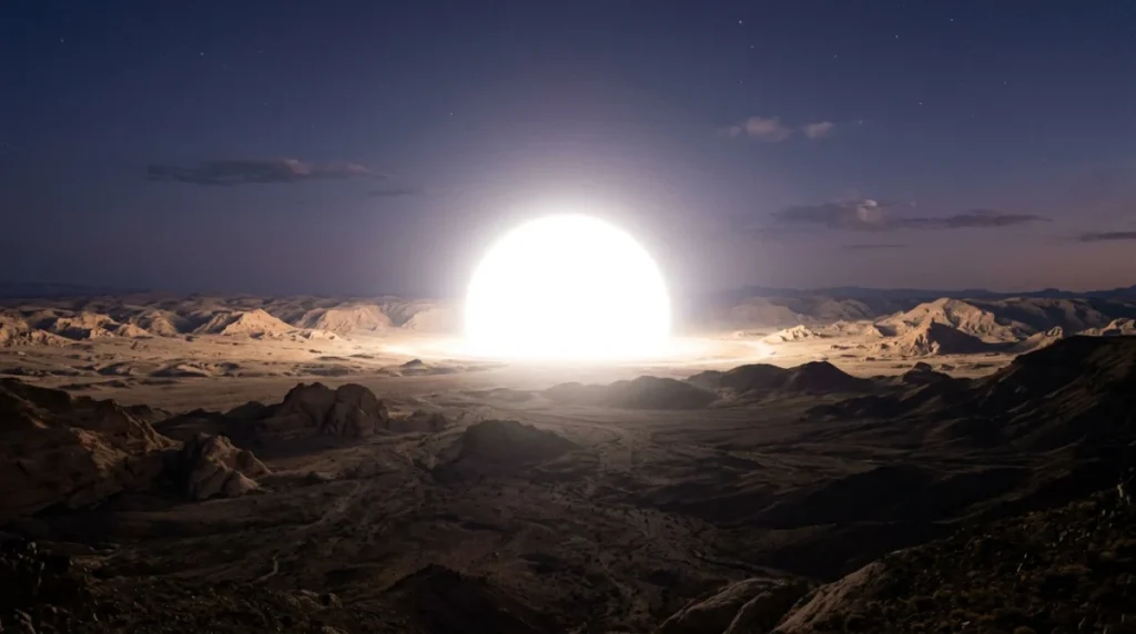 meteorito antimateria impacto