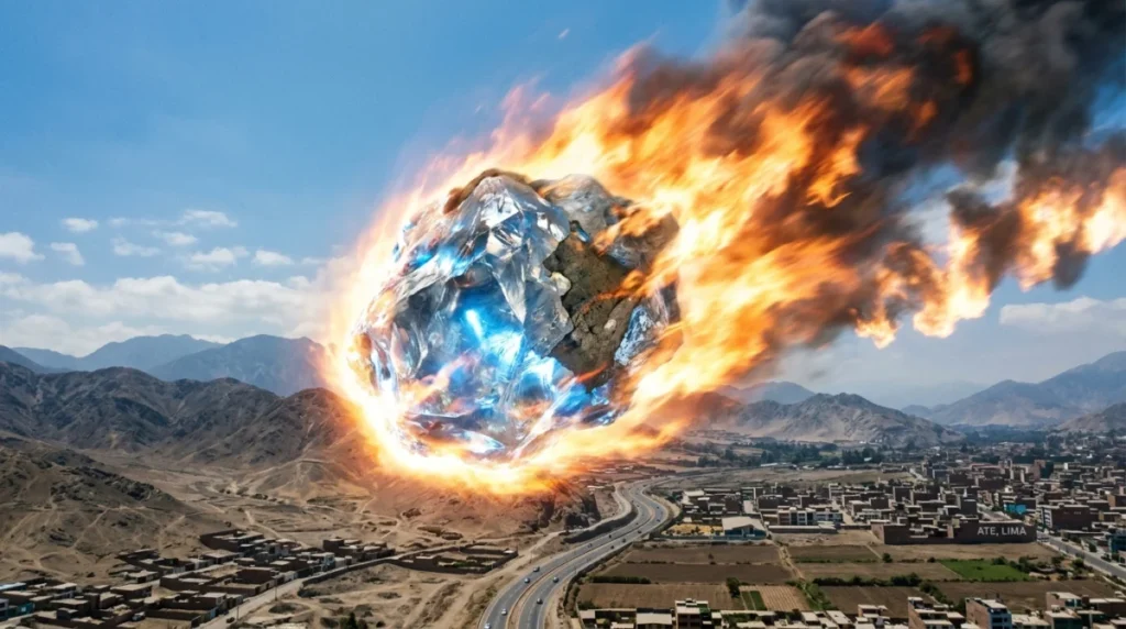 meteorito diamante oceano