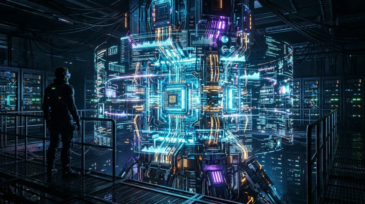 Supercomputador cuántico y datos holográficos